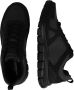 Skechers Track Bucolo 52630-BBK Mannen Zwart Trainingschoenen Sportschoenen - Thumbnail 28