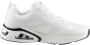 Skechers Tres-Air Uno -Revolution-Airy Heren Sneakers Wit - Thumbnail 16