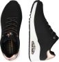 Skechers Uno-Shimmer Away 155196-BLK Vrouwen Zwart Sneakers - Thumbnail 15