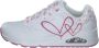 Skechers Uno Twin Hearts dames sneaker Wit multi - Thumbnail 5