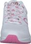 Skechers Uno Twin Hearts dames sneaker Wit multi - Thumbnail 7