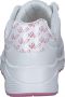 Skechers Uno Twin Hearts dames sneaker Wit multi - Thumbnail 8
