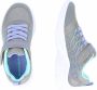 Skechers Microspe Bold Delight 302468L-GRY voor Grijs Sneakers Sportschoenen - Thumbnail 4