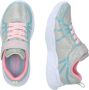 Skechers Sneakers Meisjes grijs roze blauw - Thumbnail 2