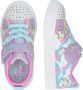 Skechers Twinkle Sparks Jumpin' Clou Meisjes Sneakers Paars;Multicolour - Thumbnail 6