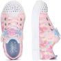 Skechers Twinkle Sparks Underwater M Meisjes Sneakers Roze - Thumbnail 4