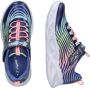 Skechers Twisty Brights meisjes sneaker Blauw multi - Thumbnail 3