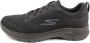 Skechers Go Walk 6 Avalo 216209-BBK Mannen Zwart Sneakers - Thumbnail 13