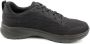 Skechers Go Walk 6 Avalo 216209-BBK Mannen Zwart Sneakers - Thumbnail 15
