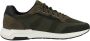 S.Oliver gebreide herensneaker kaki groen - Thumbnail 4