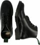 Solovair Hi Shine 6 Eye Astronaut Boot Zwart Heren - Thumbnail 7