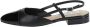 Steve Madden Belinda lakleren slingback ballerina's zwart - Thumbnail 13