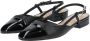 Steve Madden Belinda lakleren slingback ballerina's zwart - Thumbnail 15
