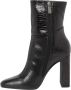 Steve Madden Aisha Enkellaarsjes Enkelboots met rits Dames Zwart - Thumbnail 6