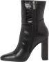 Steve Madden Aisha Enkellaarsjes Enkelboots met rits Dames Zwart - Thumbnail 7