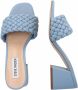 Steve Madden Aspyn Muiltjes Dames Blauw - Thumbnail 14