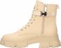 STEVE MADDEN Tanker-P Bootie Beige Nylon Veterboots Dames - Thumbnail 12