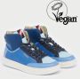 Superdry Vegan Basket Lux Sneakers Blauw Vrouw - Thumbnail 4