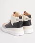 Superdry Vegan Lux Sneakers Charcoal Orange Off White Dames - Thumbnail 4