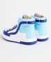 Superdry Vegan Lux Sneakers Fluro Blue Navy White Dames - Thumbnail 3