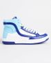 Superdry Vegan Lux Sneakers Fluro Blue Navy White Dames - Thumbnail 5