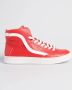 Superdry VEGAN BASKET OV HIGH TRAINER Red White (MF110078A 87I) - Thumbnail 4