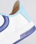 Superdry Vegan Lux Low Sneakers Heren White Navy Aqua - Thumbnail 5