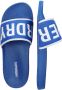 Superdry Sport Code Core Pool Slide badslippers kobaltblauw wit - Thumbnail 10