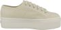 Superga 2790 dames platform sneaker Beige - Thumbnail 11
