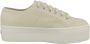 Superga 2790 dames platform sneaker Beige - Thumbnail 10