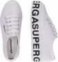 Superga Canvas Wedge Sneakers met lettering zool White Dames - Thumbnail 10