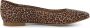 Tamaris Leopard Ballerina's bruin Leer Dames - Thumbnail 15