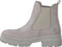 Tamaris leren dames chelsea boots beige - Thumbnail 5