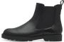 Tamaris Zwarte Chelsea Boot met Dierenprint Detail Black Dames - Thumbnail 14