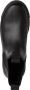 Tamaris dames chelsea boot leren laarzen enkellaars vrouwen leer M25403 zwart - Thumbnail 11