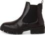 Tamaris dames chelsea boot leren laarzen enkellaars vrouwen leer M2590243 zwart - Thumbnail 8