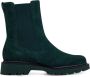 Tamaris Groene Leren Laarzen Ronde Neus Green Dames - Thumbnail 14