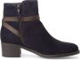 Tamaris Laarsjes blokhak business schoen ankleboots met t-sieraad - Thumbnail 8