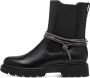 Tamaris Chelsea-boots blokhak enkellaars versierd met fonkelende banden - Thumbnail 13
