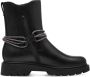Tamaris Chelsea-boots blokhak enkellaars versierd met fonkelende banden - Thumbnail 16