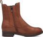 Tamaris Chelsea-boots hakken enkellaars zakelijke schoen met t-logo-decoratie - Thumbnail 8