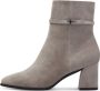 Tamaris Enkellaarsjes grijs Suede Dames - Thumbnail 9