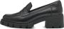 Tamaris Zwarte Gesloten Loafers Damesschoenen Black Dames - Thumbnail 3