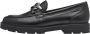 Tamaris Zwarte Leren Gesloten Loafers Black Dames - Thumbnail 18