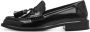 Tamaris Casual platte loafers schoenen Black Dames - Thumbnail 12