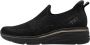 Tamaris dames instaptrainers 1-23787-45 001 Lage schoenen M2378745 Zwart - Thumbnail 4