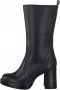 Tamaris Zwarte Elegante Gesloten Enkellaarsjes Black Dames - Thumbnail 20
