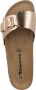 Tamaris Slippers zomerschoen slippers in metallic-look - Thumbnail 10