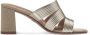 Tamaris Elegante Metallic Gouden Muil Hakken Multicolor Dames - Thumbnail 6