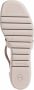 Tamaris Dames Sandaaltje 1 1 28005 26 375 beige wijd - Thumbnail 4